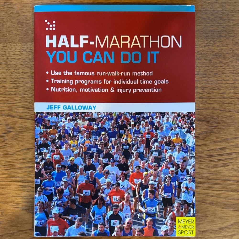 Half-Marathon Training Book